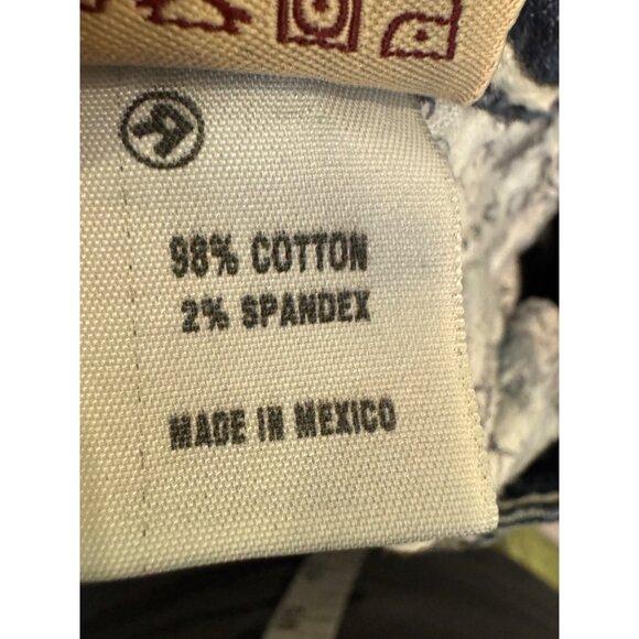 Big Star Womens Sweet Boot Jeans Ultra-Low Rise 29R Medium Wash Distressed Style - Picture 4 of 7